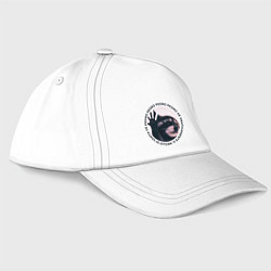 Бейсболка Педро енот, цвет: белый