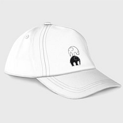 Бейсболка Cute elephants