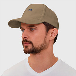 Бейсболка Ведьмак 3 дикая охота лого, цвет: миндальный — фото 2