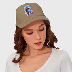 Бейсболка Тоторо на ховерборде, цвет: миндальный — фото 2
