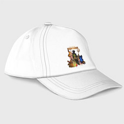 Бейсболка Капитолий - Сэр Троглодит, цвет: белый