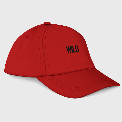Бейсболка Wild / Красный – фото 1