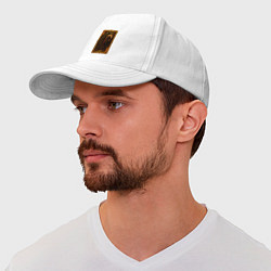 Бейсболка Убийца: туз буби, цвет: белый — фото 2