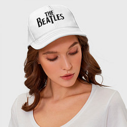 Бейсболка The Beatles, цвет: белый — фото 2