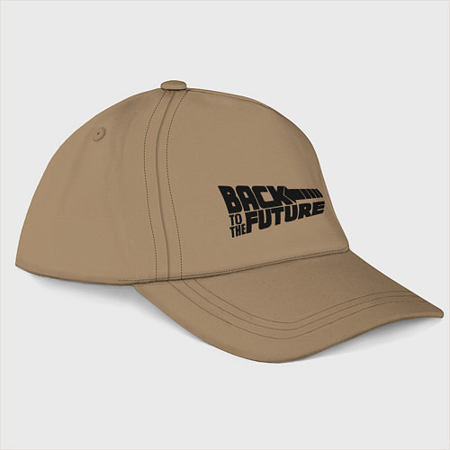 Бейсболка Back to the future / Миндальный – фото 1