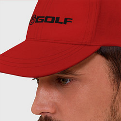 Бейсболка Volkswagen Golf, цвет: красный — фото 2
