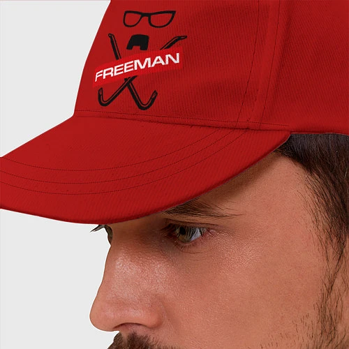 Бейсболка Freeman Pack / Красный – фото 2