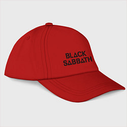 Бейсболка Black Sabbath, цвет: красный