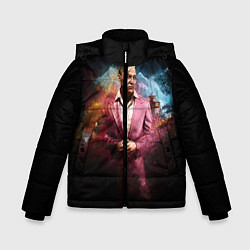 Куртка зимняя для мальчика Far Cry 4: Spray, цвет: 3D-черный