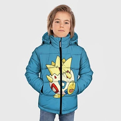 Куртка зимняя для мальчика Тогепи, цвет: 3D-черный — фото 2