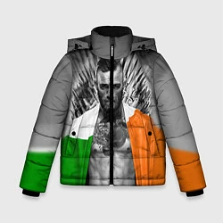 Куртка зимняя для мальчика McGregor: Boxing of Thrones, цвет: 3D-черный