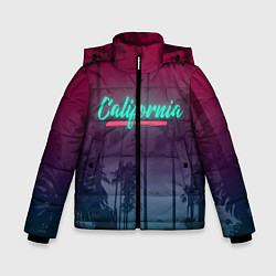 Куртка зимняя для мальчика California, цвет: 3D-черный