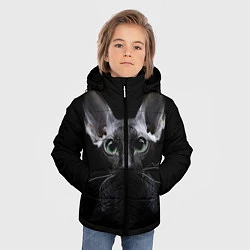 Куртка зимняя для мальчика Сфинкс 2, цвет: 3D-черный — фото 2