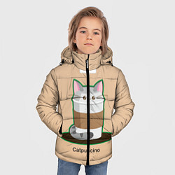 Куртка зимняя для мальчика Catpuccino, цвет: 3D-светло-серый — фото 2