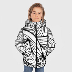 Куртка зимняя для мальчика Смелость и счастье, цвет: 3D-черный — фото 2