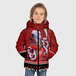Куртка зимняя для мальчика Detroit Red Wings, цвет: 3D-черный — фото 2