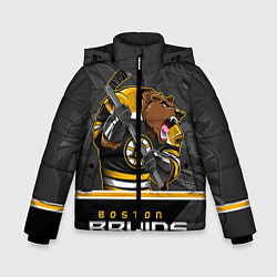 Куртка зимняя для мальчика Boston Bruins, цвет: 3D-красный