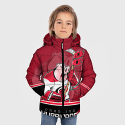Куртка зимняя для мальчика Carolina Hurricanes, цвет: 3D-черный — фото 2
