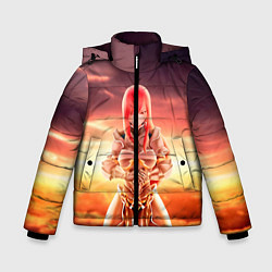 Куртка зимняя для мальчика Fairy Tail, цвет: 3D-красный