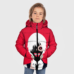Куртка зимняя для мальчика Tokyo Ghoul, цвет: 3D-черный — фото 2