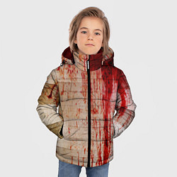 Куртка зимняя для мальчика Бинты 1, цвет: 3D-светло-серый — фото 2