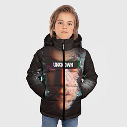 Куртка зимняя для мальчика Unknown Robot, цвет: 3D-черный — фото 2