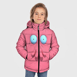 Куртка зимняя для мальчика Доктор Зойдберг, цвет: 3D-черный — фото 2