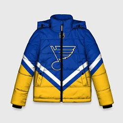 Куртка зимняя для мальчика NHL: St. Louis Blues, цвет: 3D-черный