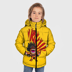 Куртка зимняя для мальчика Bloodseeker: Riki, цвет: 3D-светло-серый — фото 2
