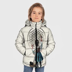 Куртка зимняя для мальчика Bring Me The Horizon, цвет: 3D-красный — фото 2