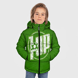 Куртка зимняя для мальчика Level Up, цвет: 3D-черный — фото 2