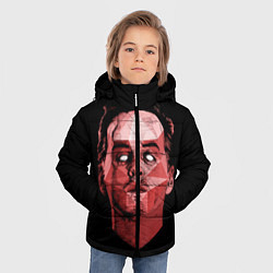 Куртка зимняя для мальчика Dark Moriarty, цвет: 3D-черный — фото 2