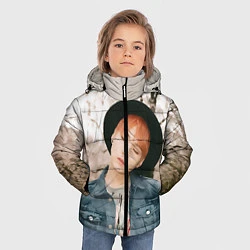 Куртка зимняя для мальчика Min Yoon Gi, цвет: 3D-черный — фото 2