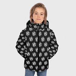 Куртка зимняя для мальчика Versus Battle, цвет: 3D-черный — фото 2