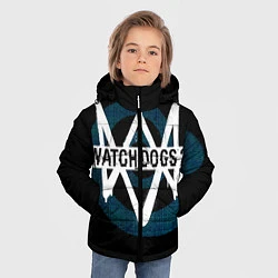 Куртка зимняя для мальчика Watch Dogs 2, цвет: 3D-черный — фото 2