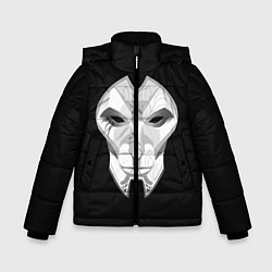 Куртка зимняя для мальчика Black, цвет: 3D-черный