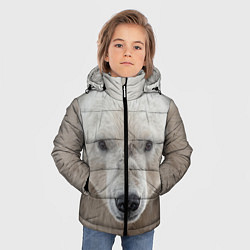 Куртка зимняя для мальчика Белый медведь, цвет: 3D-красный — фото 2