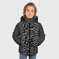 Куртка зимняя для мальчика Joy Division: Unknown Pleasures, цвет: 3D-светло-серый — фото 2