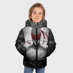 Куртка зимняя для мальчика Ли Син, цвет: 3D-светло-серый — фото 2
