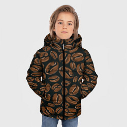 Куртка зимняя для мальчика Арабика, цвет: 3D-черный — фото 2