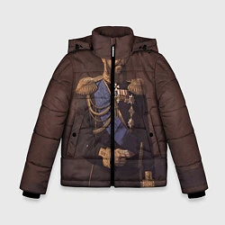 Куртка зимняя для мальчика Александр III Миротворец, цвет: 3D-черный