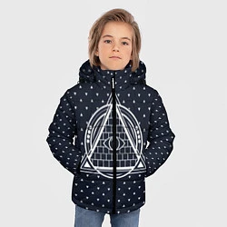 Куртка зимняя для мальчика Illuminati, цвет: 3D-красный — фото 2
