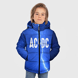 Куртка зимняя для мальчика AC/DC: Lightning, цвет: 3D-красный — фото 2