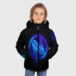 Куртка зимняя для мальчика EnVyUs: Black collection, цвет: 3D-черный — фото 2