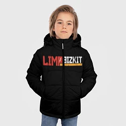Куртка зимняя для мальчика Limp Bizkit, цвет: 3D-черный — фото 2