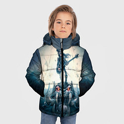 Куртка зимняя для мальчика Motorhead Guitarist, цвет: 3D-красный — фото 2