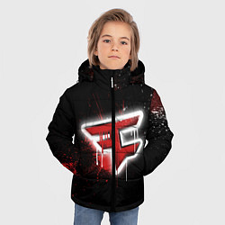 Куртка зимняя для мальчика FaZe Clan: Black collection, цвет: 3D-черный — фото 2