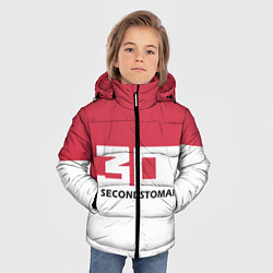 Куртка зимняя для мальчика 30 Second To Mars, цвет: 3D-черный — фото 2