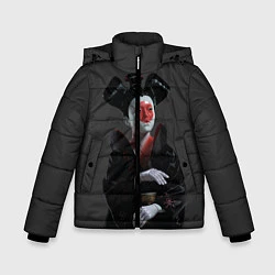 Куртка зимняя для мальчика Ghost In The Shell 2, цвет: 3D-красный