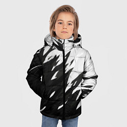 Куртка зимняя для мальчика Black & white, цвет: 3D-черный — фото 2